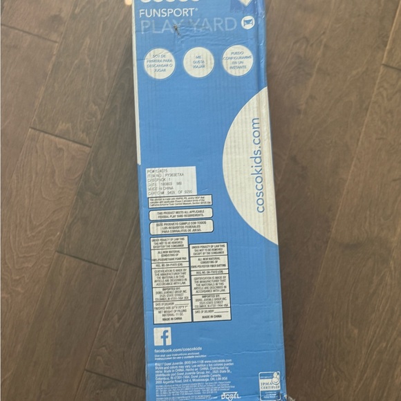 Cosco Blue Play Yard - Picture 4 of 5